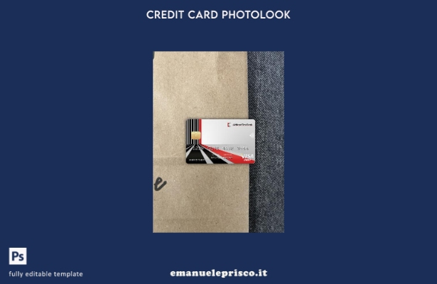stile verificato Camerun Afriland Primo modello frontale photolook con carta vis